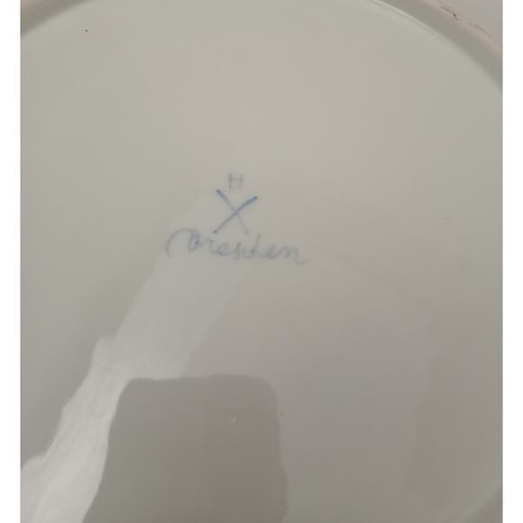 Dresden Franziska Hirsch Hand Painted 2 Handled Platter - Picture 2 of 8